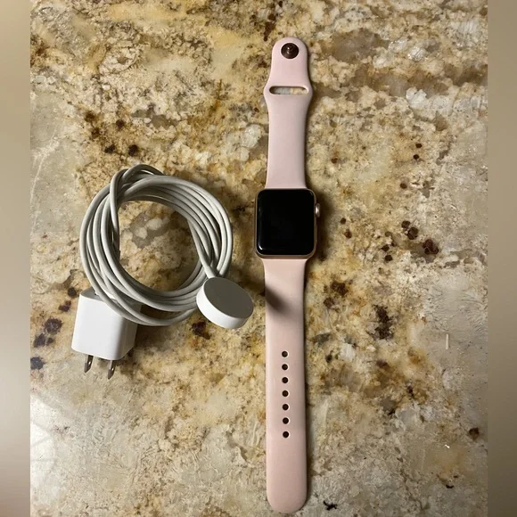Apple Watch Series 3 barely used UpD8 Apple Watch Series 3 38mm Stainless Steel Case with  main image 2
